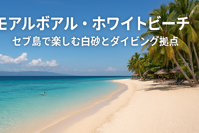 モアルボアル・ホワイトビーチ観光ガイド｜セブ島で楽しむ白砂とダイビング拠点
