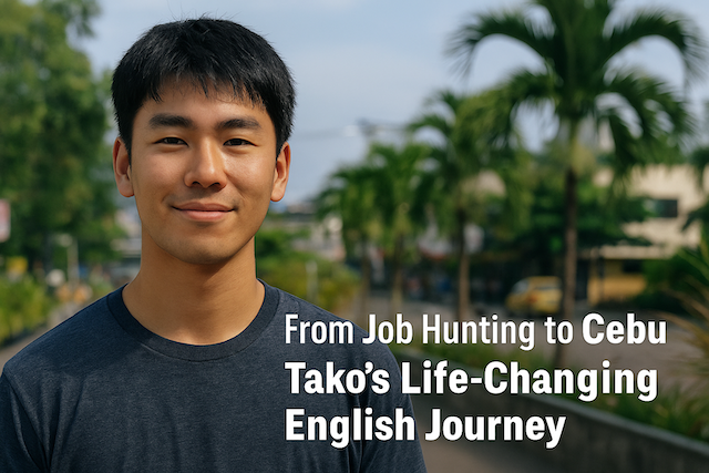 就活をやめてセブ島留学へ｜Takoさんが語る、人生を変えたマンツーマン英語体験
