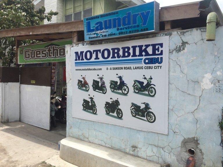 【Motorbike Cebu】３D激近！セブでバイクを借りてみよう！