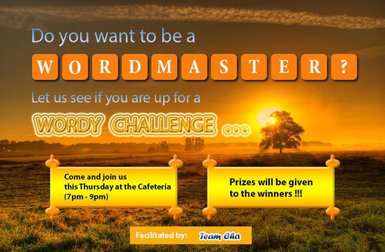 【第14回 English Activity】〜Word Master〜