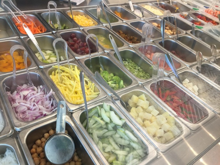 【SALADSTOP!】ヘルシー！新鮮野菜！ベジタリアンにオススメのお店！