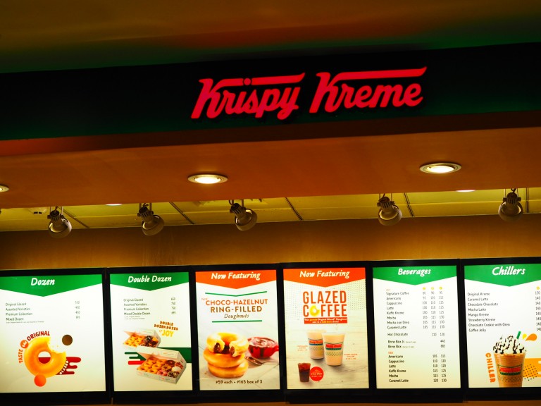 【クリスピークリーム】有名ドーナツカフェチェーン店で見つけたコスパデザート！