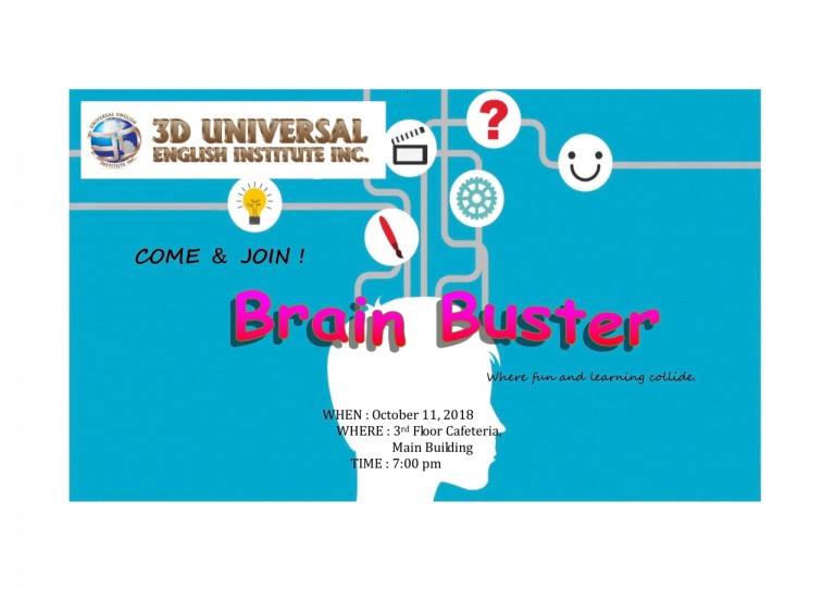 【第45回 English Activity】～Brain Buster～