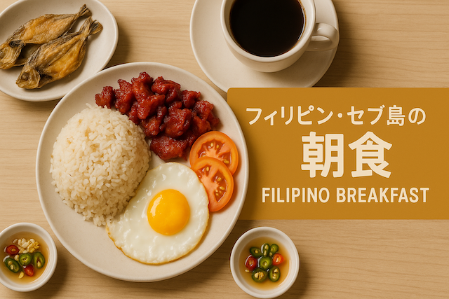 フィリピン・セブ島の朝食紹介（フィリピン人の朝食）