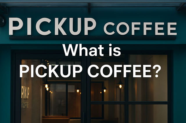 3D生はPICKUP COFFEE（ピックアップコーヒー）を試すべき？