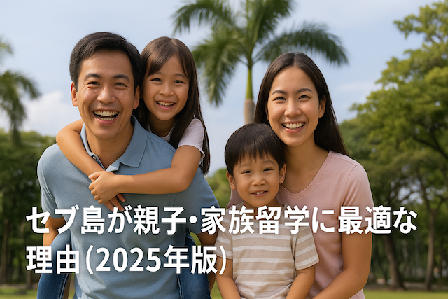 セブ島が親子・家族留学に最適な理由（2025年版）