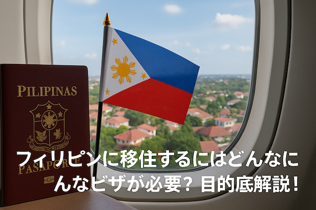 フィリピンに移住するにはどんなビザが必要？目的別に徹底解説！