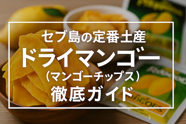 セブ島の定番土産「ドライマンゴー（マンゴーチップス）」徹底ガイド