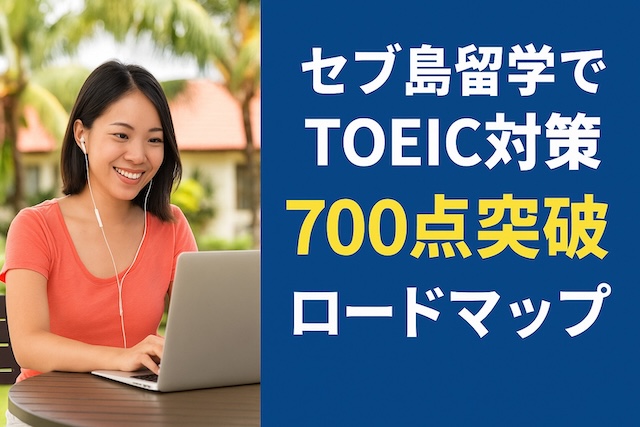 セブ島留学でTOEIC対策:700点突破ロードマップ