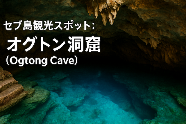 セブ島観光スポット：オグトン洞窟（Ogtong Cave）