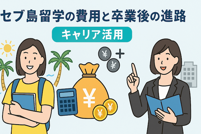 セブ島留学の費用と卒業後の進路【キャリア活用】