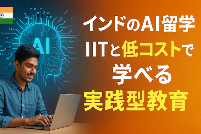 インドのAI留学：IITと低コストで学べる実践型教育