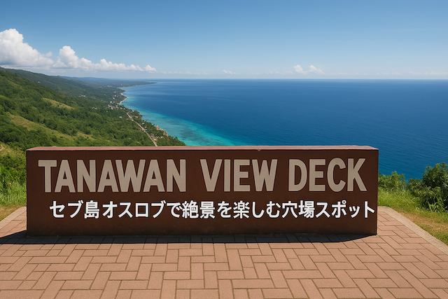 タナワン展望台（Tanawan View Deck）｜セブ島オスロブで絶景を楽しむ穴場スポット