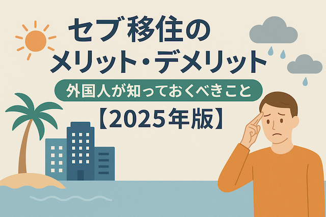 セブ島移住のメリット・デメリット：外国人が知っておくべきこと【2025年版】