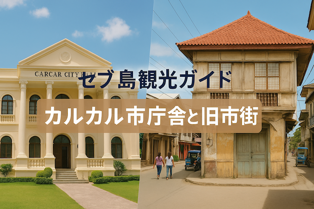 セブ島観光ガイド｜カルカル市庁舎と旧市街