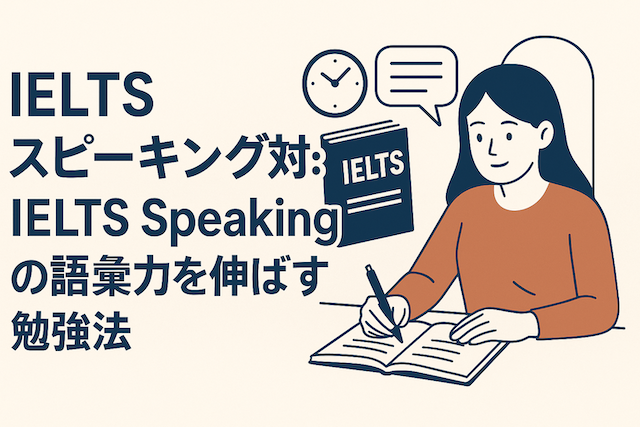IELTSスピーキング対策：IELTS Speakingの語彙力を伸ばす勉強法
