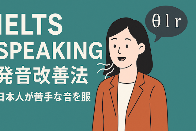 IELTSスピーキング対策：IELTS Speakingの発音改善法（日本人が苦手な音を克服）