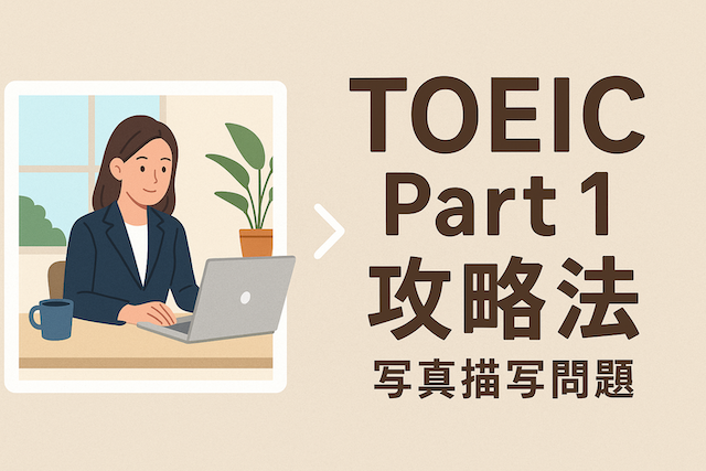 TOEICリスニング Part 1 攻略法（写真描写問題）