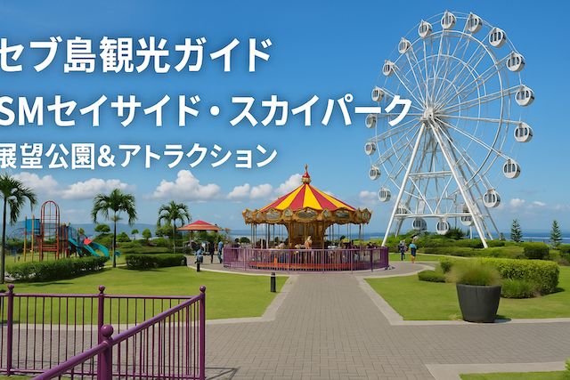 セブ島観光ガイド｜SM Seaside Sky Park（展望公園＆アトラクション）