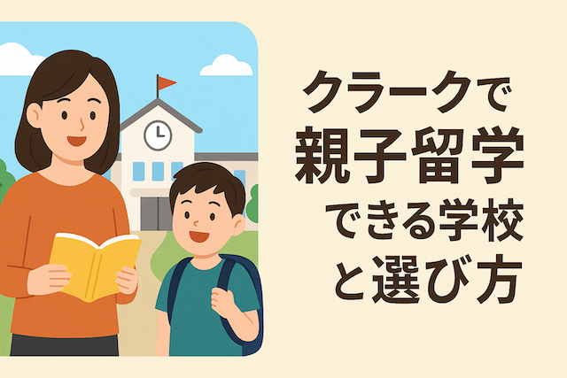 クラークで親子留学できる学校と選び方
