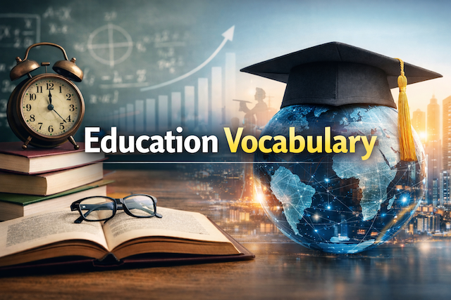 Education Vocabulary（教育） 英検1級ボキャブラリー（語彙・単語戦略｜厳選30語）