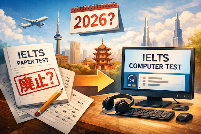 IELTSのペーパー版は廃止される？最新情報と今後の受験方法を徹底解説【2026年】